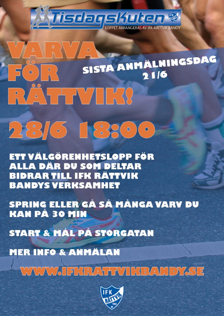 Tisdagskuten 28/6 ”Varva För Rättvik”