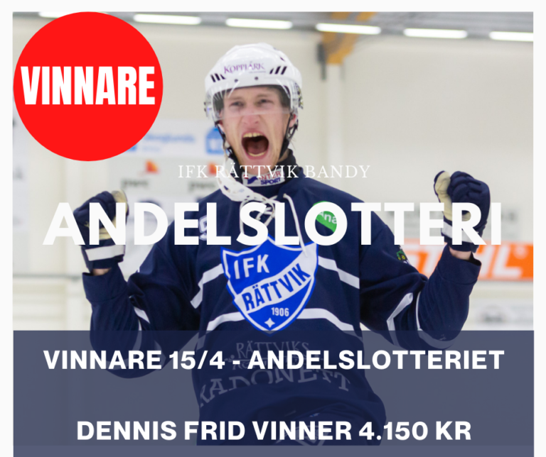 Vinnare Andelslotteriet april