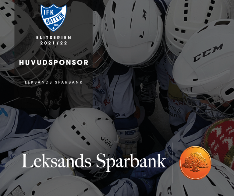 Leksands Sparbank huvudsponsor