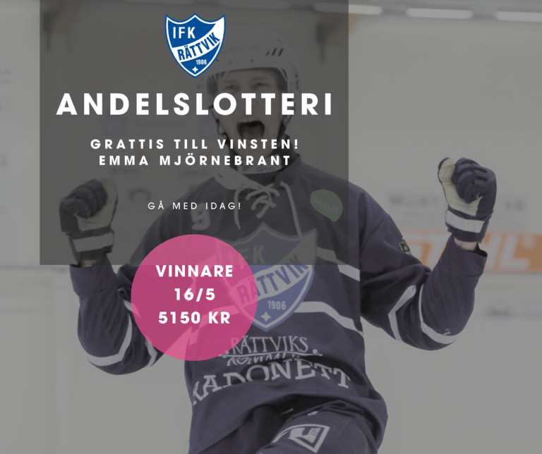 Vinnare Andelslotteret i maj månad