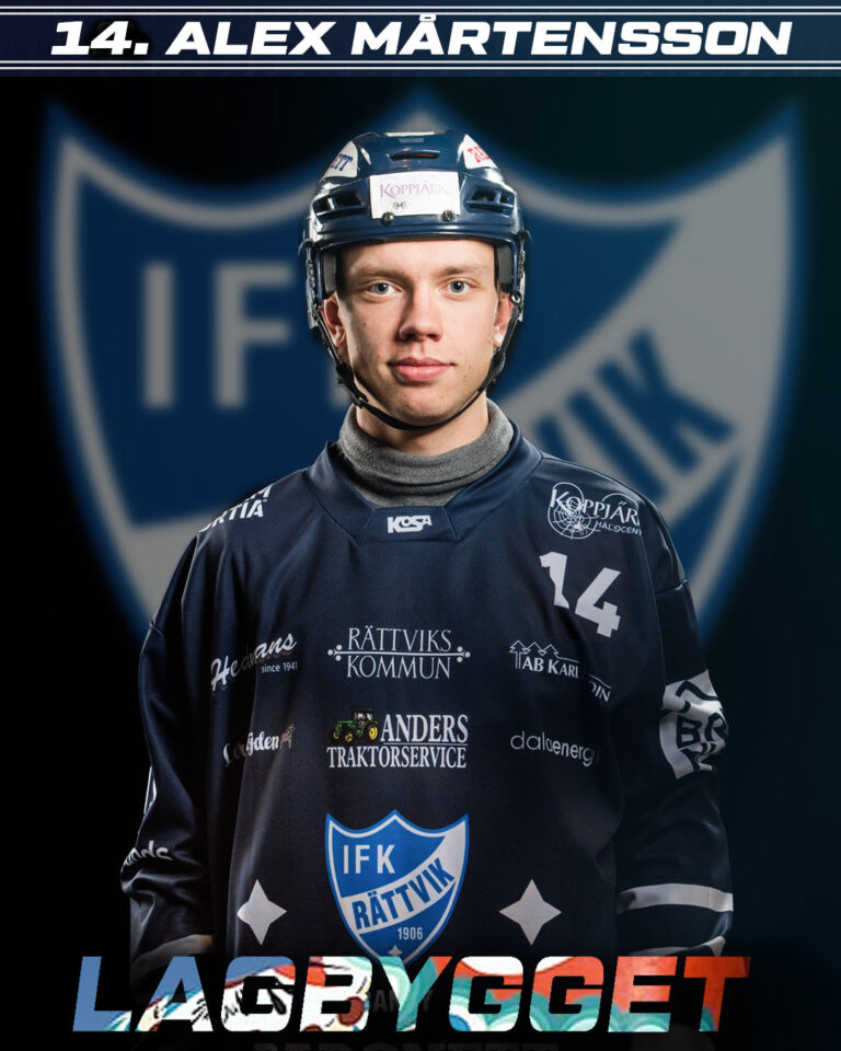 Alex Mårtensson har skrivit på!