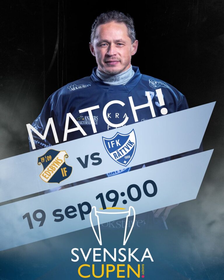 Edsbyn vs IFK Rättvik, 19 sept kl 19.00